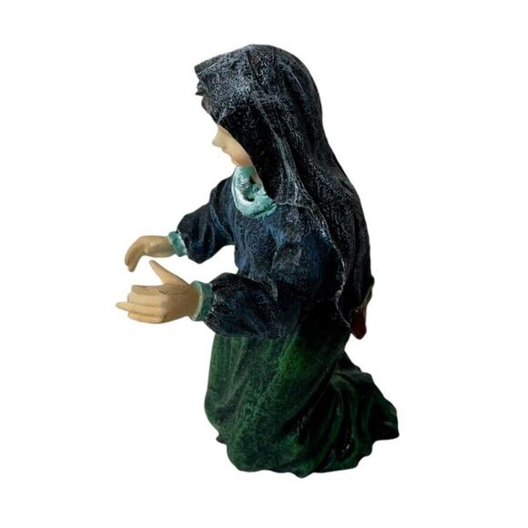 Vintage Lang and Wise Nativity Lisa Blowers Away in a Manger 6 pc 1998 2nd Ed - Picture 15 of 16